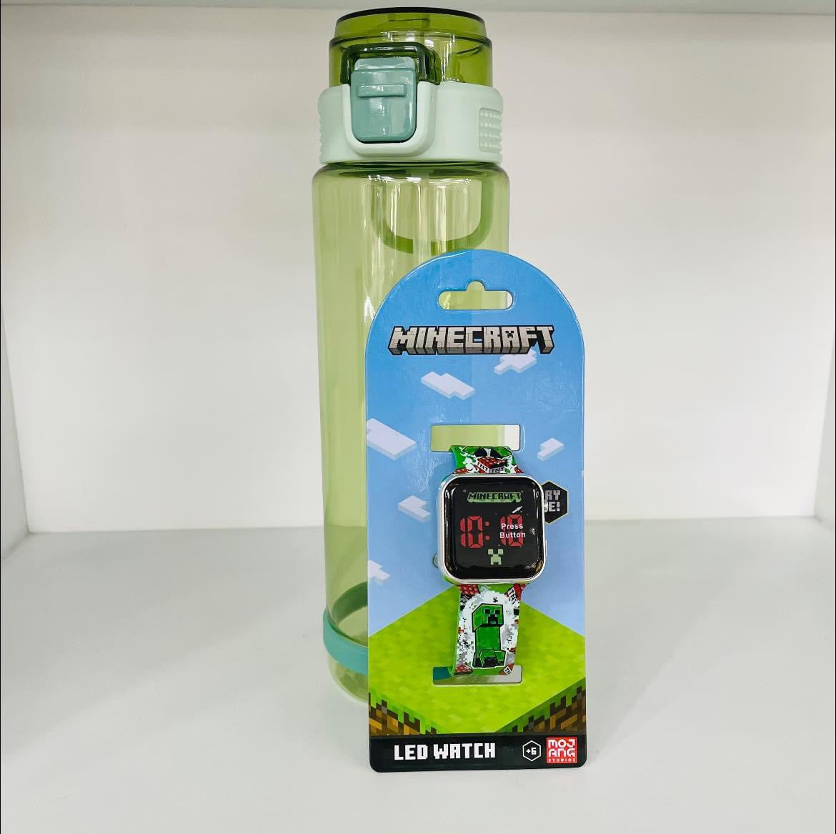 Minecraft Watch and Btle Set