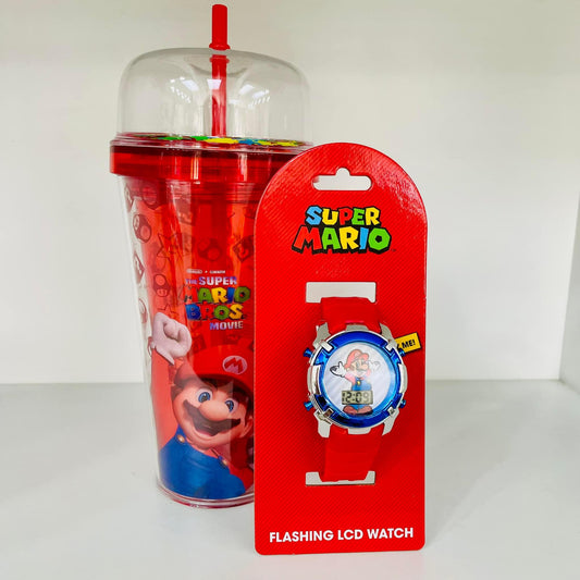 Mario Watch & Cup Set